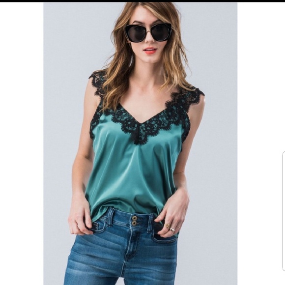 Lace silky soft cami - Picture 3 of 8